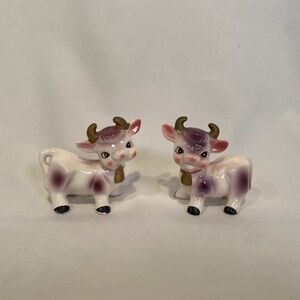 Vintage 1950’s Ceramic Elsie the Cow Salt and Pepper Shakers